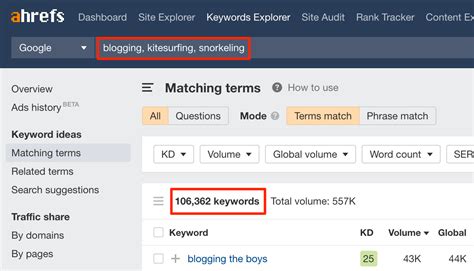 ahrefs keyword generator|Keywords Explorer .